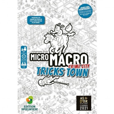 MicroMacro: Crime City - Tricks Town - Blackrock - Jeux de société - Spielwiese