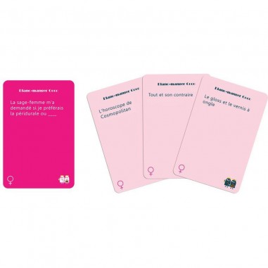 Blanc Manger Coco - La Guerre des Sexes - Blanc Manger Coco - Jeux de société - Hiboutatillus