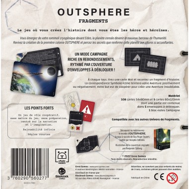 Outsphere: Fragments - Jeux de société - Grrre Games