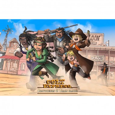 Colt Express - Convoyeurs & Train blindé - Jeux de société - Ludonaute