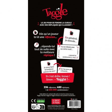 Taggle - Jeu de société - ledroitdeperdre.com - Le Droit De Perdre