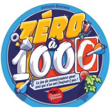 Zéro à 1000 - Scorpion Masqué - Jeux de société - Le Scorpion Masqué