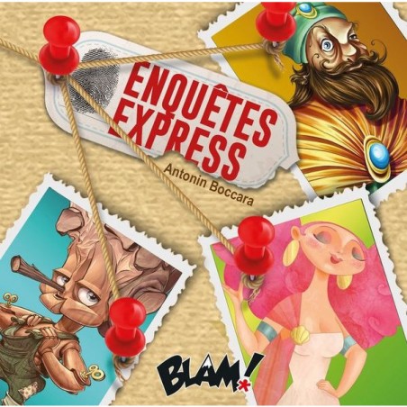 Enquêtes Express - Jeux de société - Blam