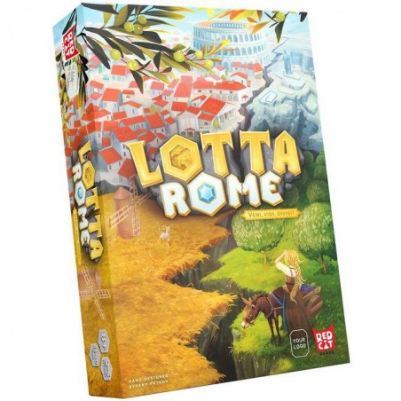 Lotta Rome - Lifestyle Boardgames Ltd - Jeux de société - Red Cat