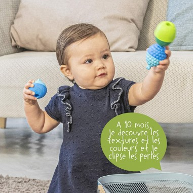 Chenilles et perles Lalaboom