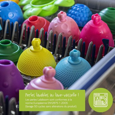 Chenilles et perles Lalaboom