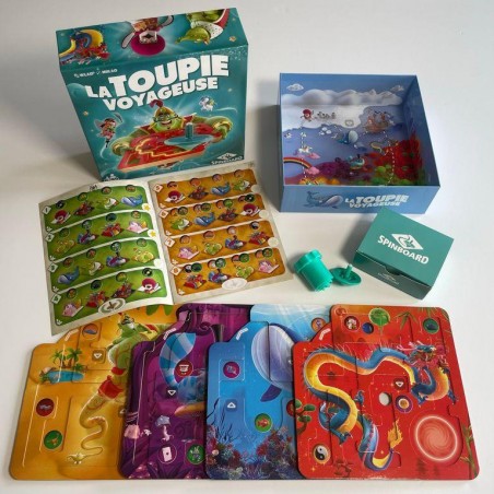 La Toupie Voyageuse - Jeux de société - Buzzy Games