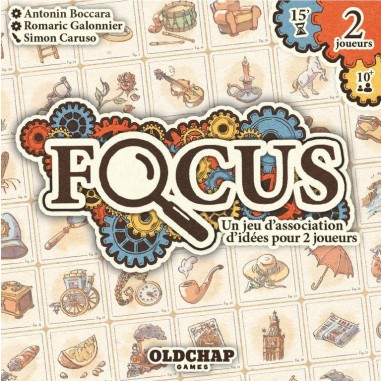 Focus - Jeu de Déduction Coopératif 2 Joueurs - Oldchap Games