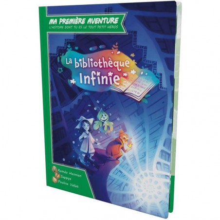 La Bibliothèque Infinie - Ma Première Aventure - Livre-Jeu dès 4 ans - Game Flow