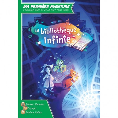 La Bibliothèque Infinie - Ma Première Aventure - Livre-Jeu dès 4 ans - Game Flow