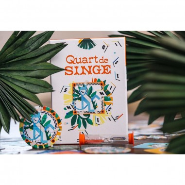 Quart de Singe - Blanc Manger Coco - Jeux de société - Hiboutatillus