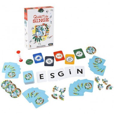 Quart de Singe - Blanc Manger Coco - Jeux de société - Hiboutatillus