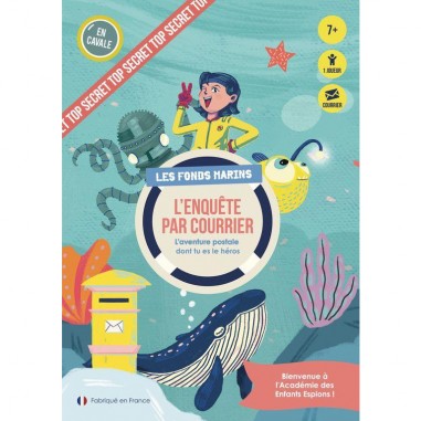 L'Enquête par Courrier - Les Fonds Marins - Jeux de société - En Cavale