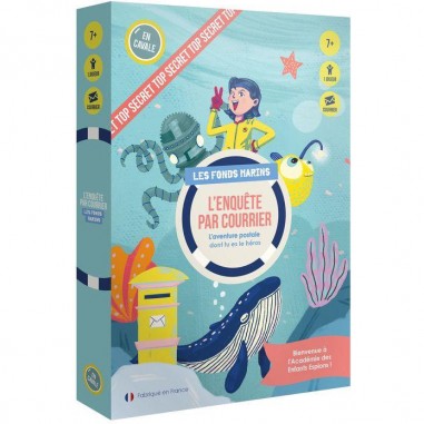L'Enquête par Courrier - Les Fonds Marins - Jeux de société - En Cavale