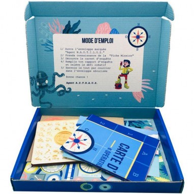 L'Enquête par Courrier - Les Fonds Marins - Jeux de société - En Cavale