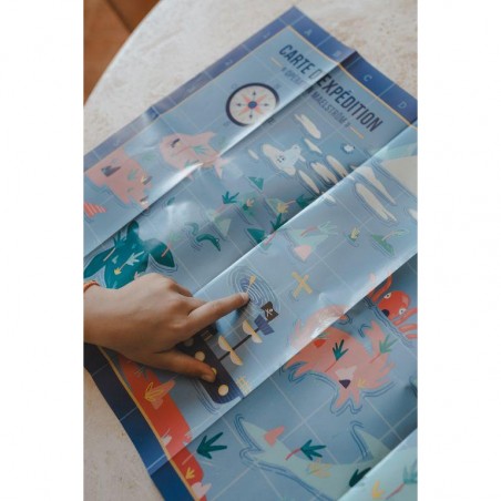 L'Enquête par Courrier - Les Fonds Marins - Jeux de société - En Cavale