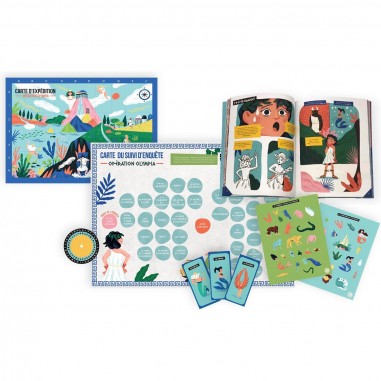 L'Enquête aux Mille Chemins - Opération Olympia - Jeux de société - En Cavale