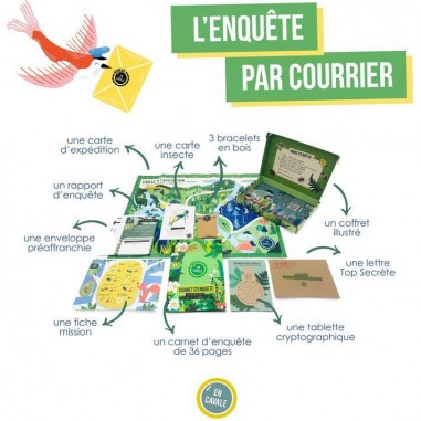 L'Enquête par Courrier - Nature et Insectes - Jeux de société - En Cavale