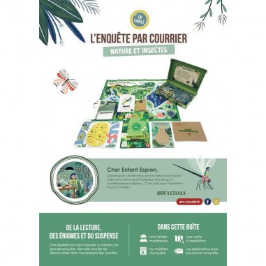L'Enquête par Courrier - Nature et Insectes - Jeux de société - En Cavale