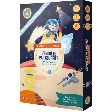 L'Enquête par Courrier - L'Espace - Éditions - Jeux de société - En Cavale