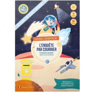 L'Enquête par Courrier - L'Espace - Éditions - Jeux de société - En Cavale