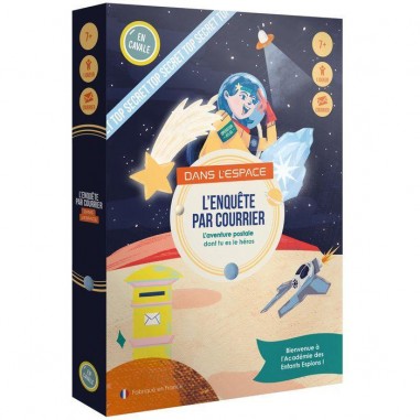 L'Enquête par Courrier - L'Espace - Éditions - Jeux de société - En Cavale