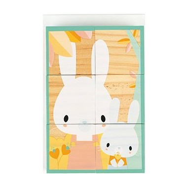 Coffret 6 Cubes en bois "Pure"