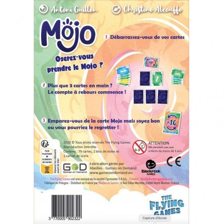 Mojo - Jeu de Cartes - Jeu de Société - The Flying Games
