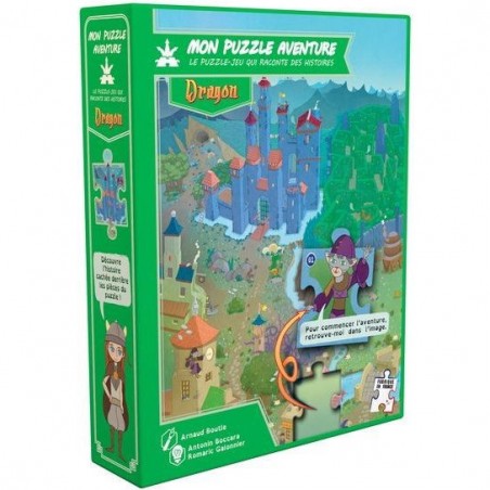Dragon - Mon Puzzle Aventure - Jeu Enfants dès 5 ans - Game Flow