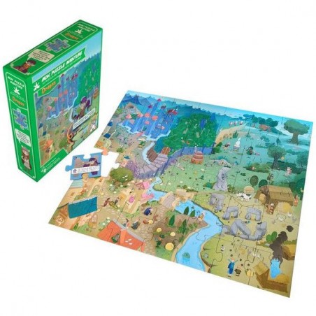 Dragon - Mon Puzzle Aventure - Jeu Enfants dès 5 ans - Game Flow