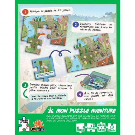 Dragon - Mon Puzzle Aventure - Jeu Enfants dès 5 ans - Game Flow