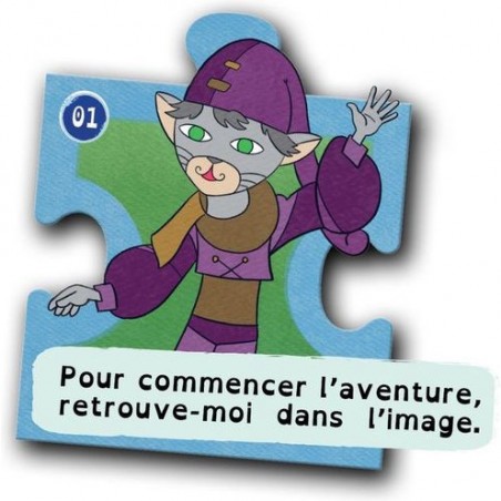 Dragon - Mon Puzzle Aventure - Jeu Enfants dès 5 ans - Game Flow