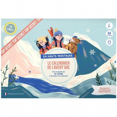 Calendrier de l'Avent'Ure - En Haute Montagne - Éditions - Jeux de société - En Cavale