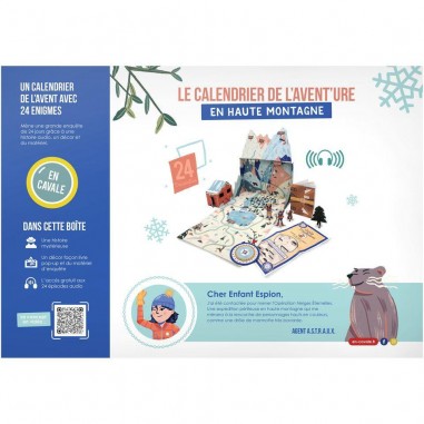Calendrier de l'Avent'Ure - En Haute Montagne - Éditions - Jeux de société - En Cavale