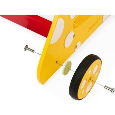 Chariot Multi activités Chat en bois - Janod