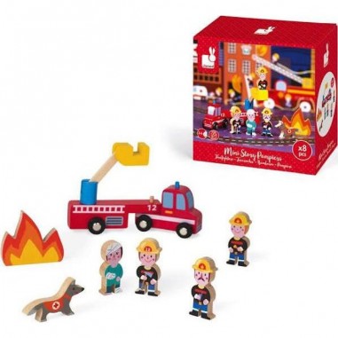 Mini Story Pompiers - Janod Mini Story Pompiers - Janod