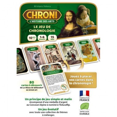 Chroni 2023 - L'histoire des arts - On The Go Editions