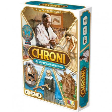 Chroni 2023 - Les grandes inventions - On The Go Editions