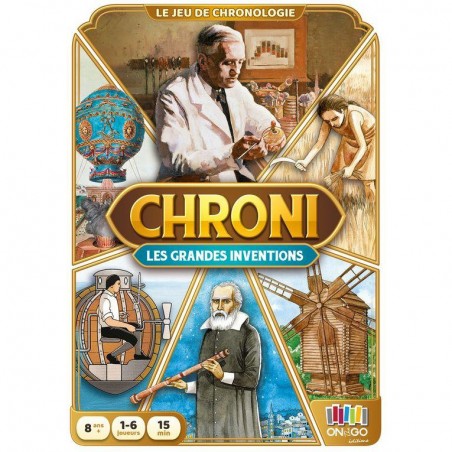 Chroni 2023 - Les grandes inventions - On The Go Editions