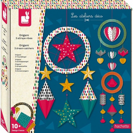 Kit Origami Janod 3 Attrape-rêves
