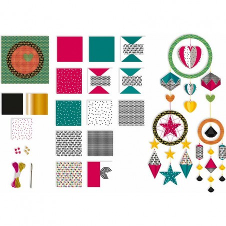 Kit Origami Janod 3 Attrape-rêves