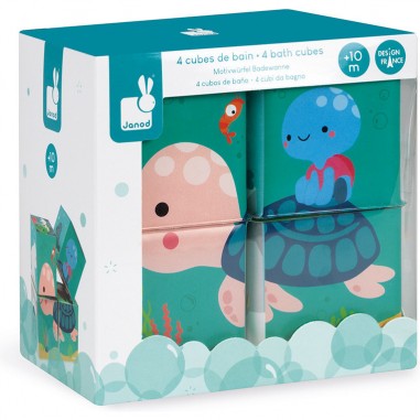 4 Cubes de Bain - Janod
