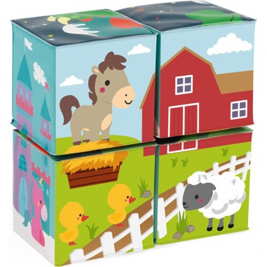 4 Cubes de Bain - Janod