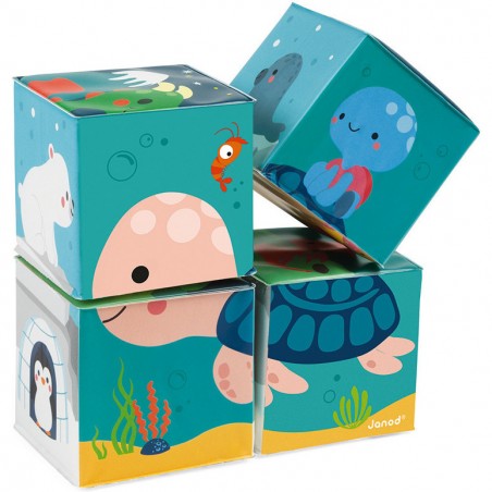 4 Cubes de Bain - Janod