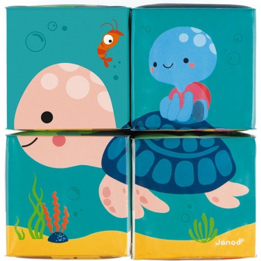 4 Cubes de Bain - Janod