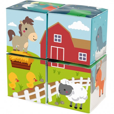 4 Cubes de Bain - Janod