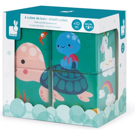 4 Cubes de Bain - Janod