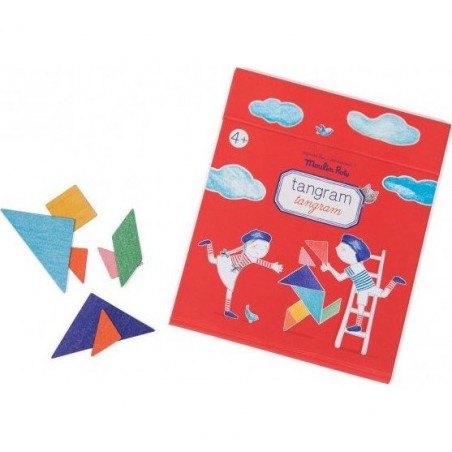 Tangram magnétique de voyage Moulin Roty