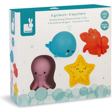 Jouet de bain Janod - Animaux de la mer
