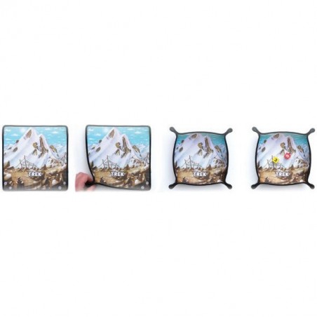 Piste de dés Néoprène Trek 12 - Accessoires - Blackrock Games